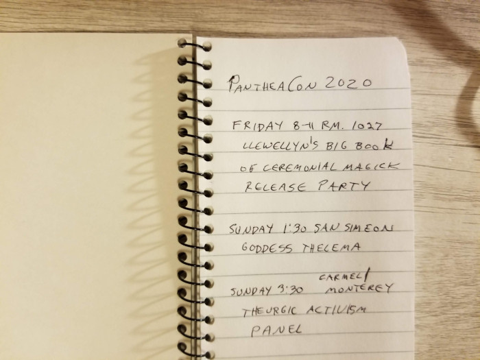 Read more about the article PantheaCon 2020 Schedule