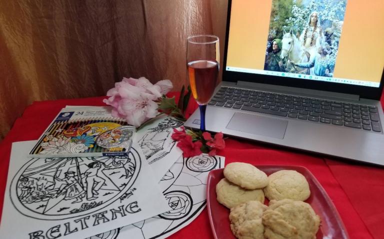 Read more about the article How to Hold an Online Beltane party