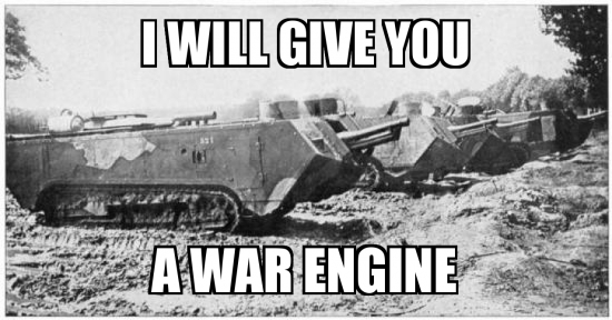 You are currently viewing I will give you a war engine